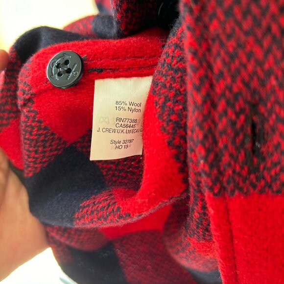 J. Crew Wallace & Barnes Heavyweight Wool Work Shirt/Jacket - MINT! - Picture 7 of 7